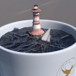 Why your coffee does not have tides